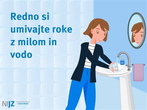 Roka, ki hladi opeklino pod tekočo vodo