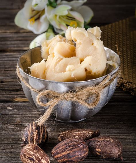 Slika karitejevih oreščkov in karitejevega masla