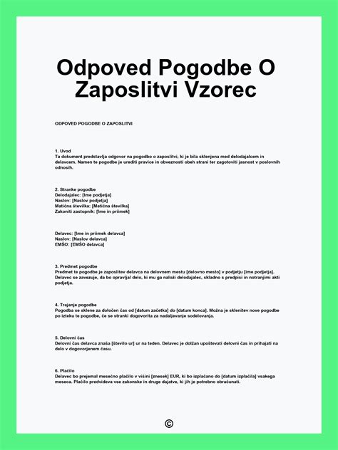 Ilustracija pogodbe o zaposlitvi in koledarja z označenim odpovednim rokom