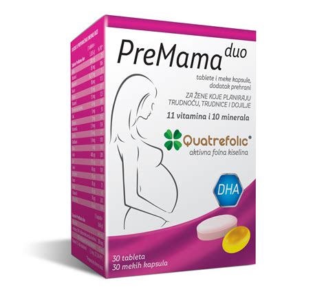 Ženska jemlje prenatalne vitamine