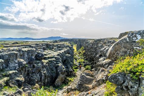 Narodni park Þingvellir z jezerom