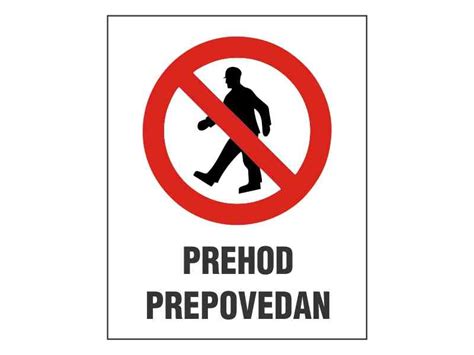 Ilustracija znaka za prepoved hrupa