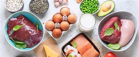 Infografika z različnimi viri folne kisline v hrani