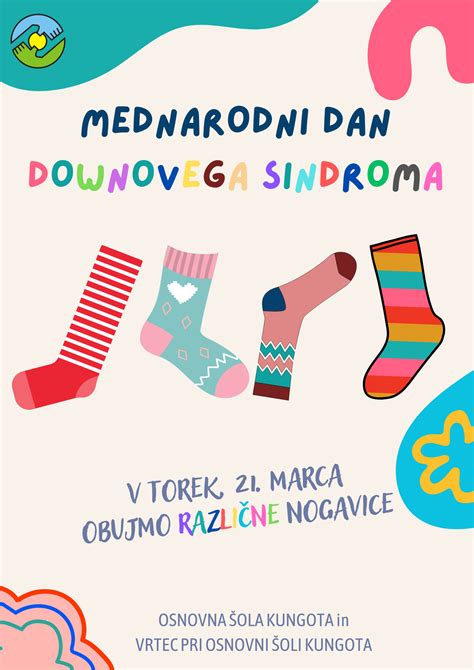 Infografika, ki prikazuje tipične fizične značilnosti Downovega sindroma pri dojenčku.