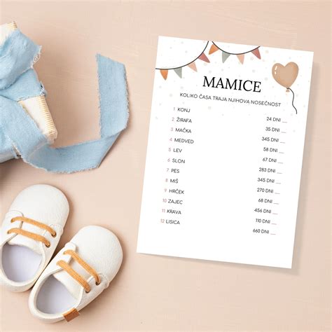igre za baby shower