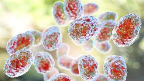 prikaz različnih vrst glivičnih okužb na telesu