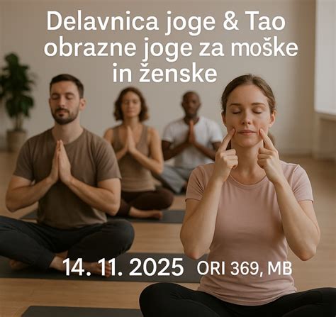 Ilustracija obrazne joge