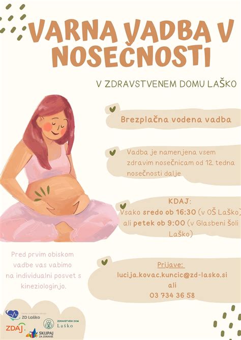Infografika, ki prikazuje varna in nevarna živila v nosečnosti