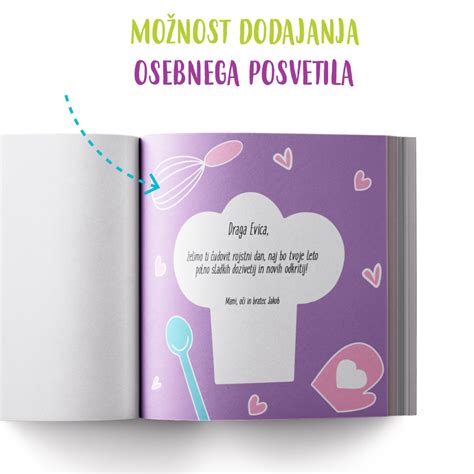 Ilustracija naslovnice personalizirane knjige z družinskimi liki