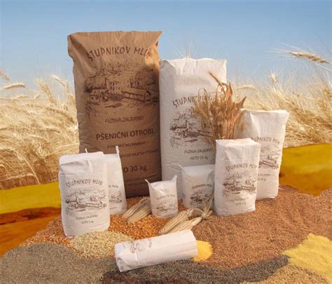 Različne vrste semen in kosmičev