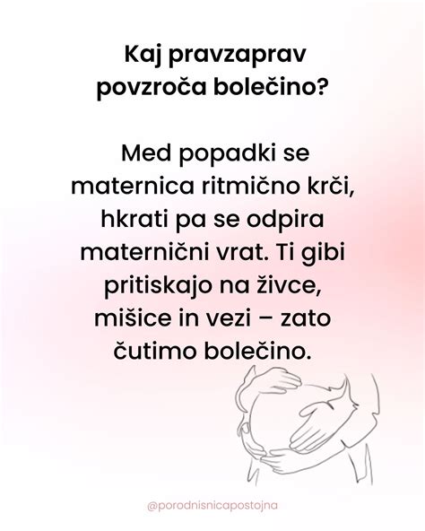 ženska med porodnimi popadki