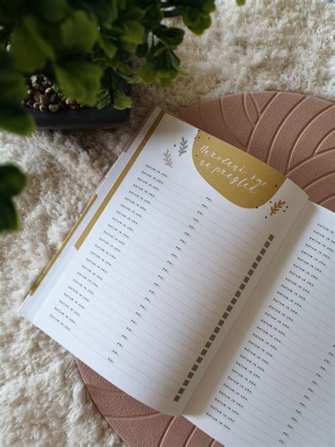 Notranjost nosečniškega dnevnika