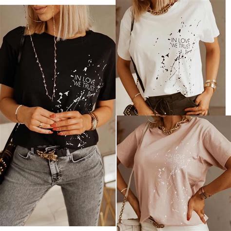 Bombažne mako majčke z različnimi vzorci