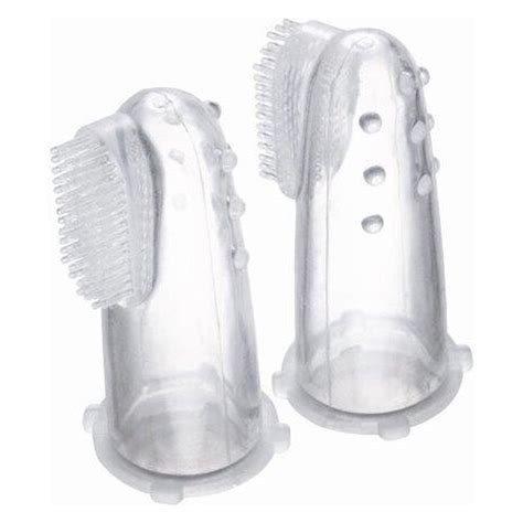 Naprstna silikonska zobna ščetka