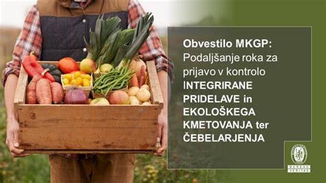 Infografika o prednostih integrirane in ekološke pridelave