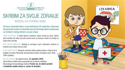 Otroci rišejo risbice za natečaj