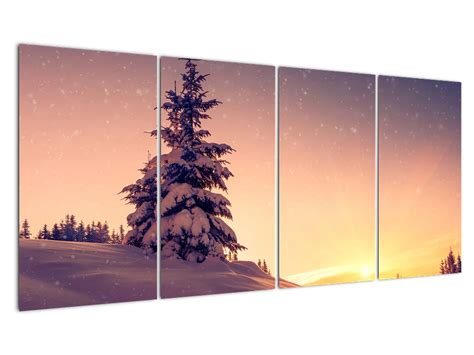 slika hladnega, zasneženega okolja