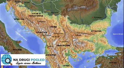 Mapa Balkana s poudarjenimi državami, kjer so se zgodili opisani dogodki.