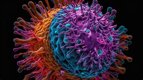 Ilustracija virusa noric