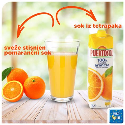Dojenček, ki pije pomarančni sok