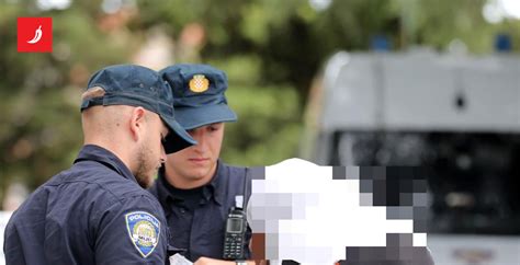 Ilustracija policijske intervencije