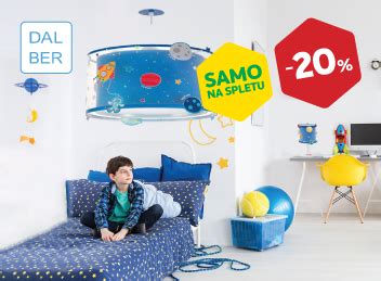 Dodatki za otroško sobo - lučke in dekoracije