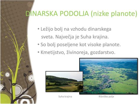 Podeželska krajina s polji in travniki