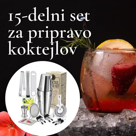 priprava koktejlov