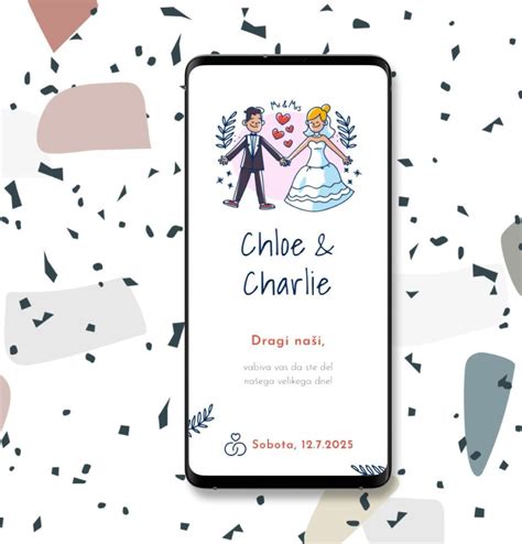 Ilustracija para, ki se pogovarja