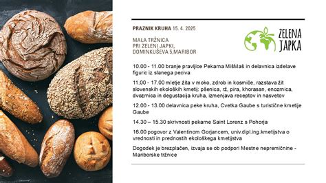 Ilustracija polnovrednih žit in kruha