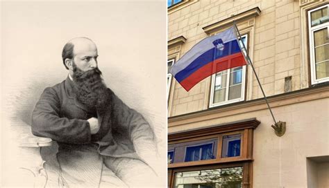 Lovro Toman in dvig slovenske zastave