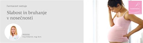 simbol slabosti v nosečnosti