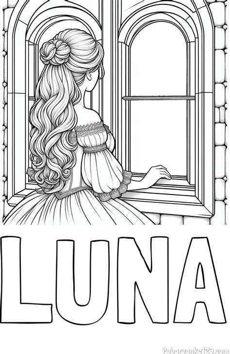 Ilustracija nosečnice, ki gleda skozi okno