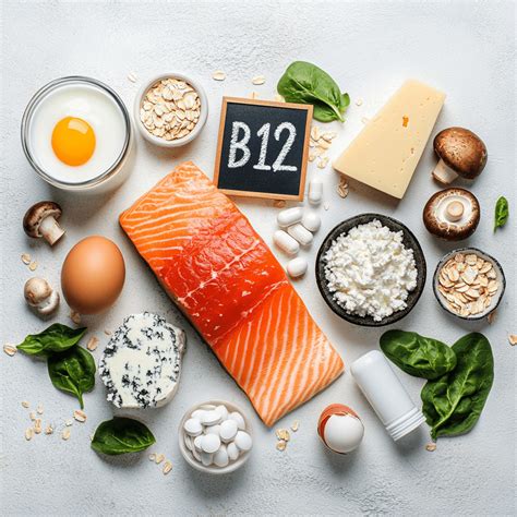 Infografika o virih vitamina B12.