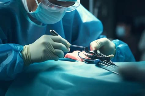 Ilustracija ginekološkega endoskopskega posega