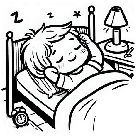 Ilustracija dojenčka, ki spi v postelji s staršem