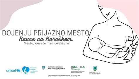 Ilustracija doječe mamice z otrokom