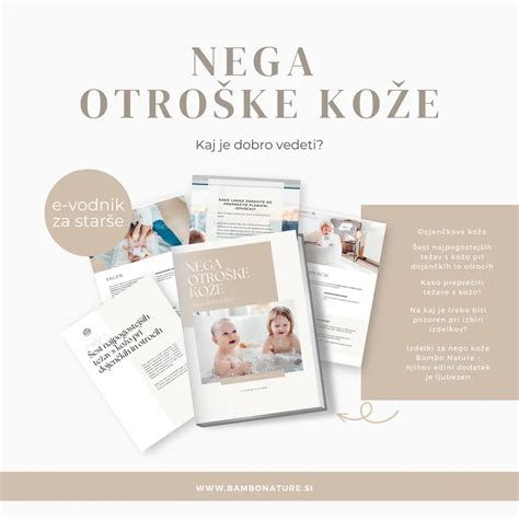 Infografika z nasveti za nego občutljive otroške kože