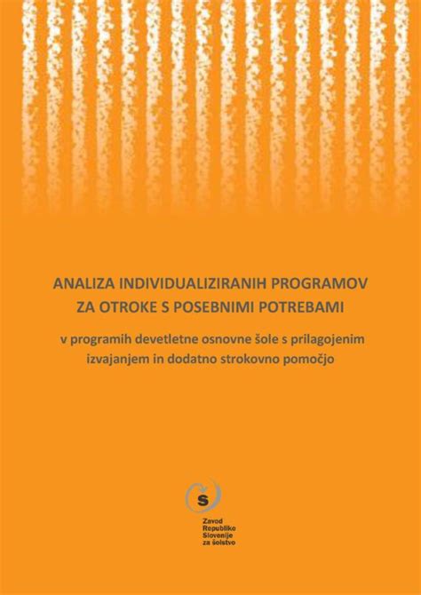 Diagram strukture izobraževalnih programov za otroke s posebnimi potrebami