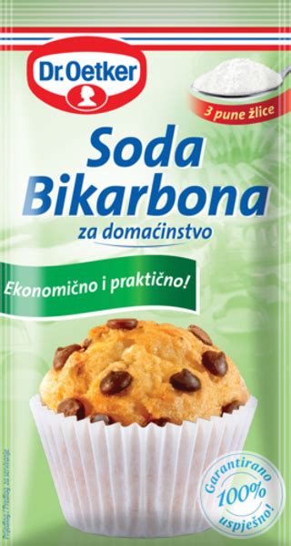 Nalepka sode bikarbone