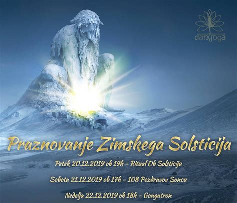 Ilustracija poganskega praznovanja zimskega solsticija