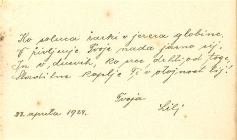 ročno napisano posvetilo v knjigi