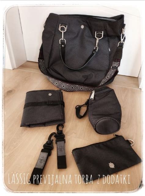 Organizacija previjalne torbe z dodatki