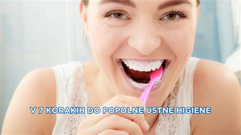 Infografika o pravilni ustni higieni