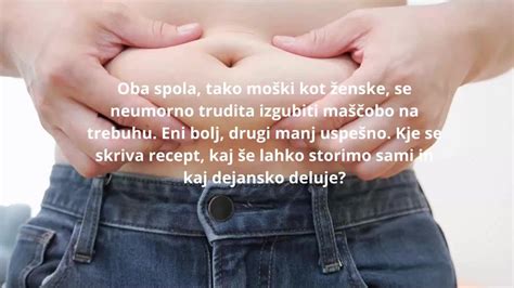 Ilustracija ženskega telesa s poudarkom na trebuhu