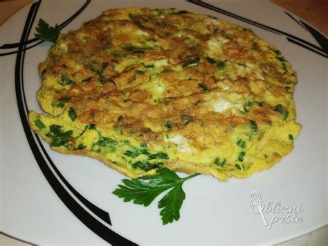 priprava jajčne omlete