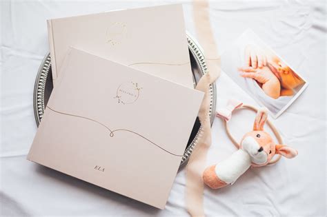 Personalizirana Baby beležnica z zlatim tiskom