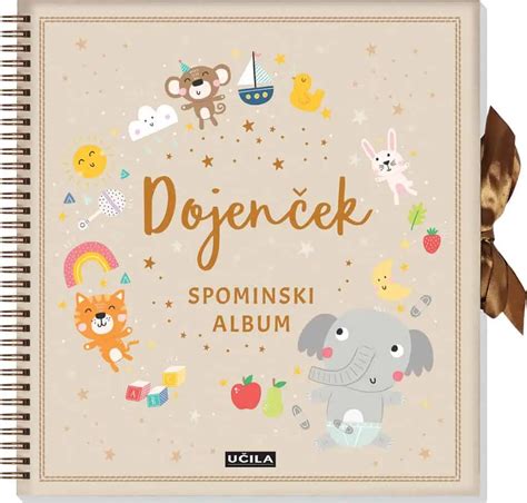 Dojenček gleda album s slikami