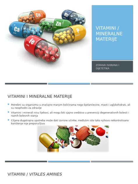 Vitamini in minerali v nosečnosti