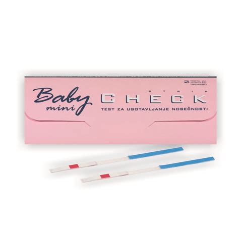 Ženska, ki drži v roki nosečniški test